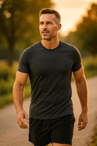 The Silent Saboteur: How Chronic Inflammation In Men Is Holding You Back (and How to Kick It's Ass) 7 “Man over 40 looking strong and energized after reversing chronic inflammation”