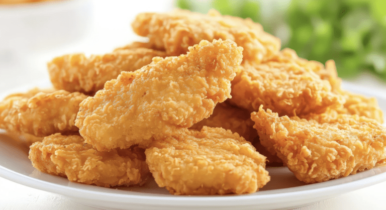 tender fried chicken breast