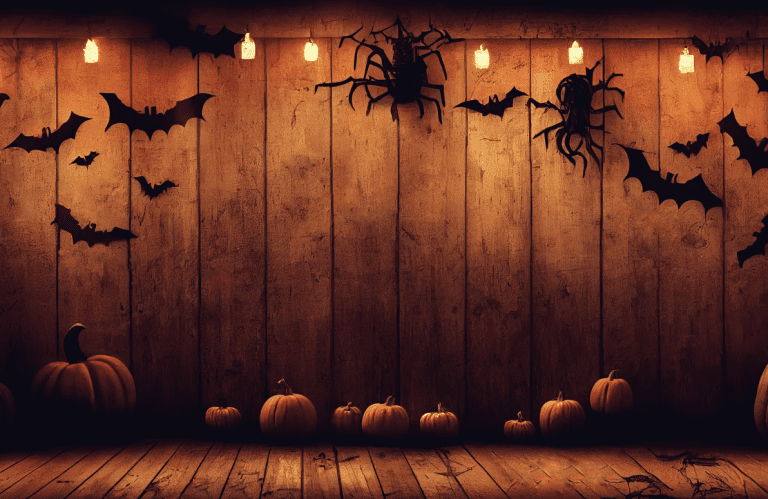 Halloween house decorating