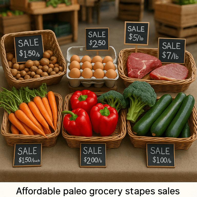 paleo meal prep with lean protein and vegetables for budget friendly diet