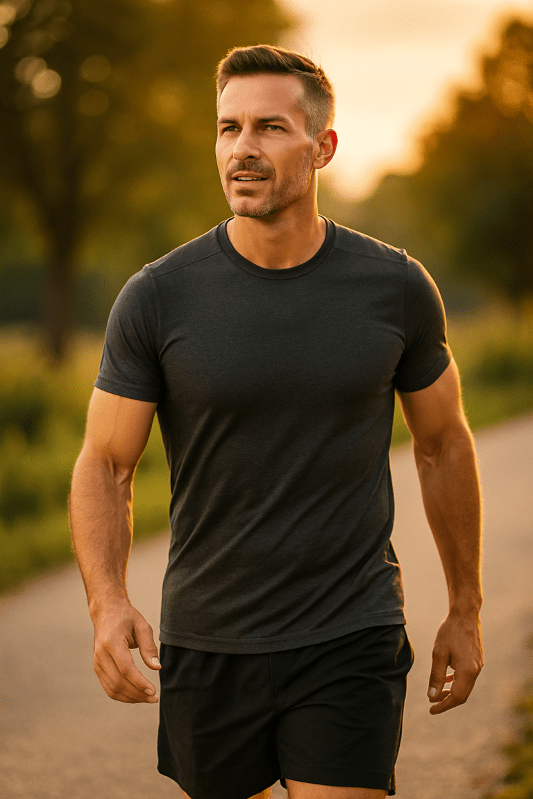 “Man over 40 looking strong and energized after reversing chronic inflammation”