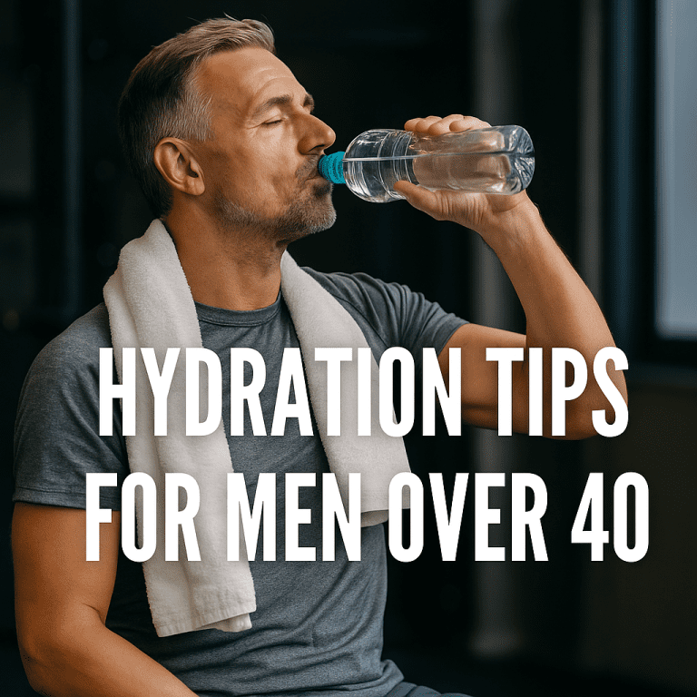 hydration tips for men over 40